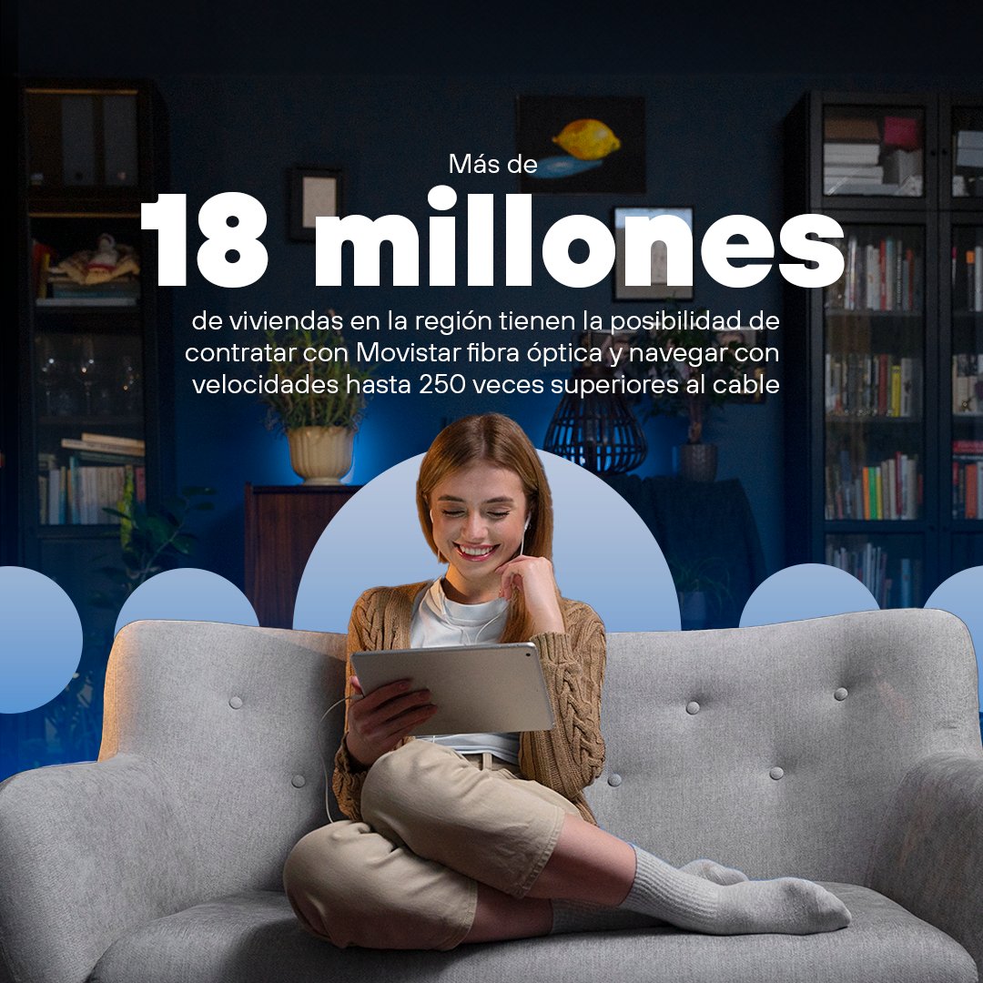 En #TelefónicaHispam esperamos replegar 25 mil toneladas de cobre este año como parte de nuestro proyecto de renovación tecnológica, que está enfocado en la tecnología de fibra óptica, la cual ofrece mejor calidad y velocidad.