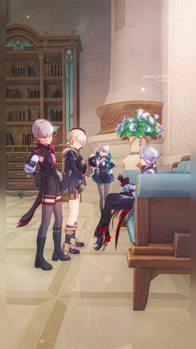 『この場所はまるで水中のようで』

#原神 #GenshinImpact #原神写真部 
#フレミネ生誕祭2024 #フレミネ 
#Freminet #HoYocreators