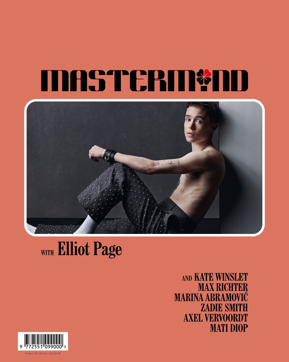 mastermind_fr's tweet photo. #Mastermind16 cover 2/2 starring @TheElliotPage photographed by #CraigMcDean pre-order now https://t.co/WrrKh0AOqo https://t.co/94ratn37KK