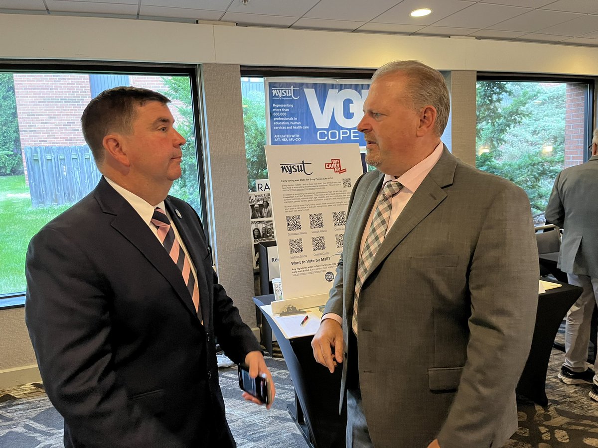 clearypm's tweet photo. Thank you @NYSUT2VP for sharing valuable information and insights with #UnionStrong #UnionforLife retirees from @nysut RC-7 in Syracuse! https://t.co/V7Py5WDnQp