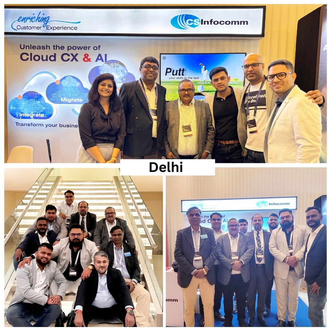 CSInfocomm's tweet photo. What an incredible day at #GenesysCXTour #Delhi Edition! Thanks to everyone who visited our booth and engaged with us. We’re excited to continue driving #CXTransformation across India with powerful solutions and partnerships. #CSInfocomm #TeamCSI #Genesys #AI #CXInnovation https://t.co/F9fLEJ24hO