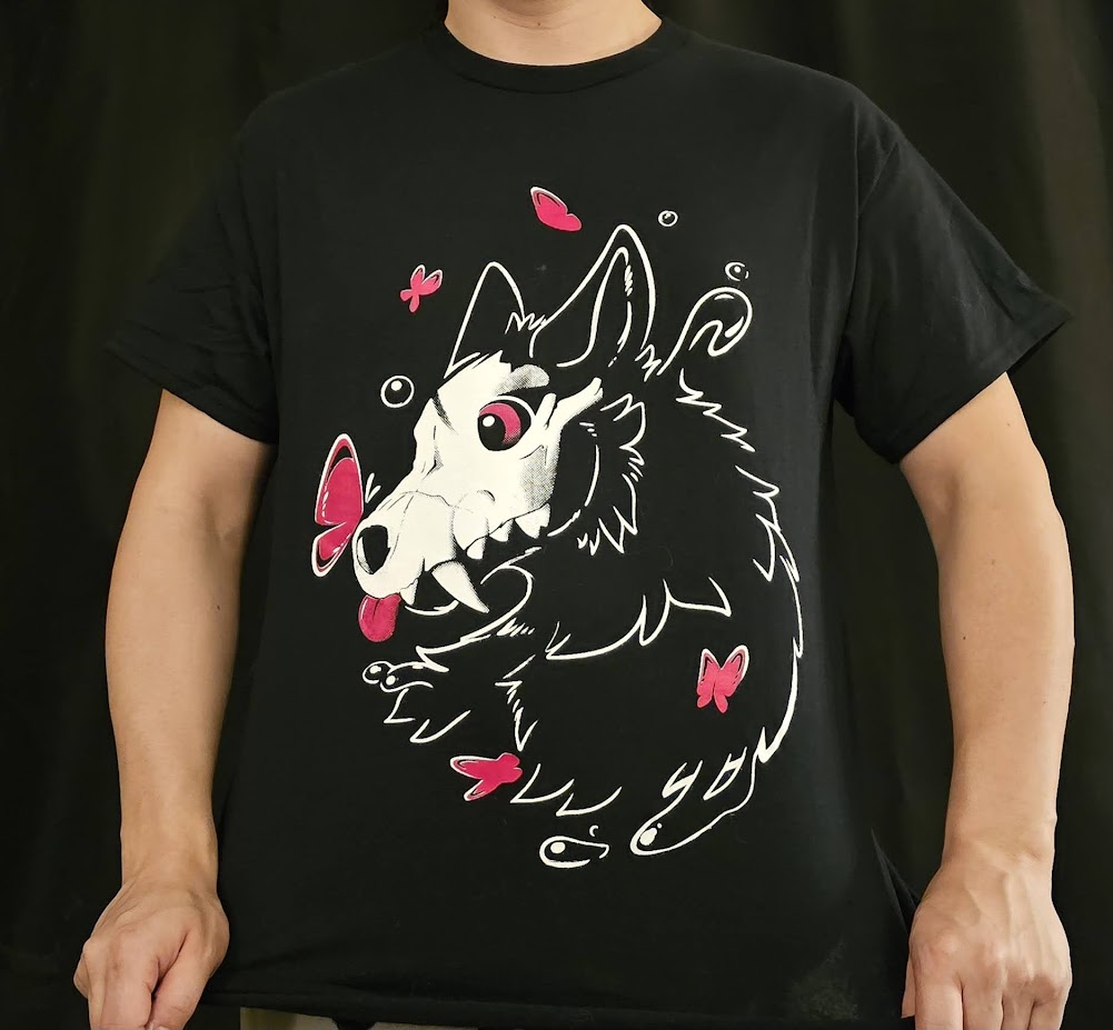 I been trying my hand at screen printing for a bit and i think i finally got something i feel confident selling =p
what do you guys think ???