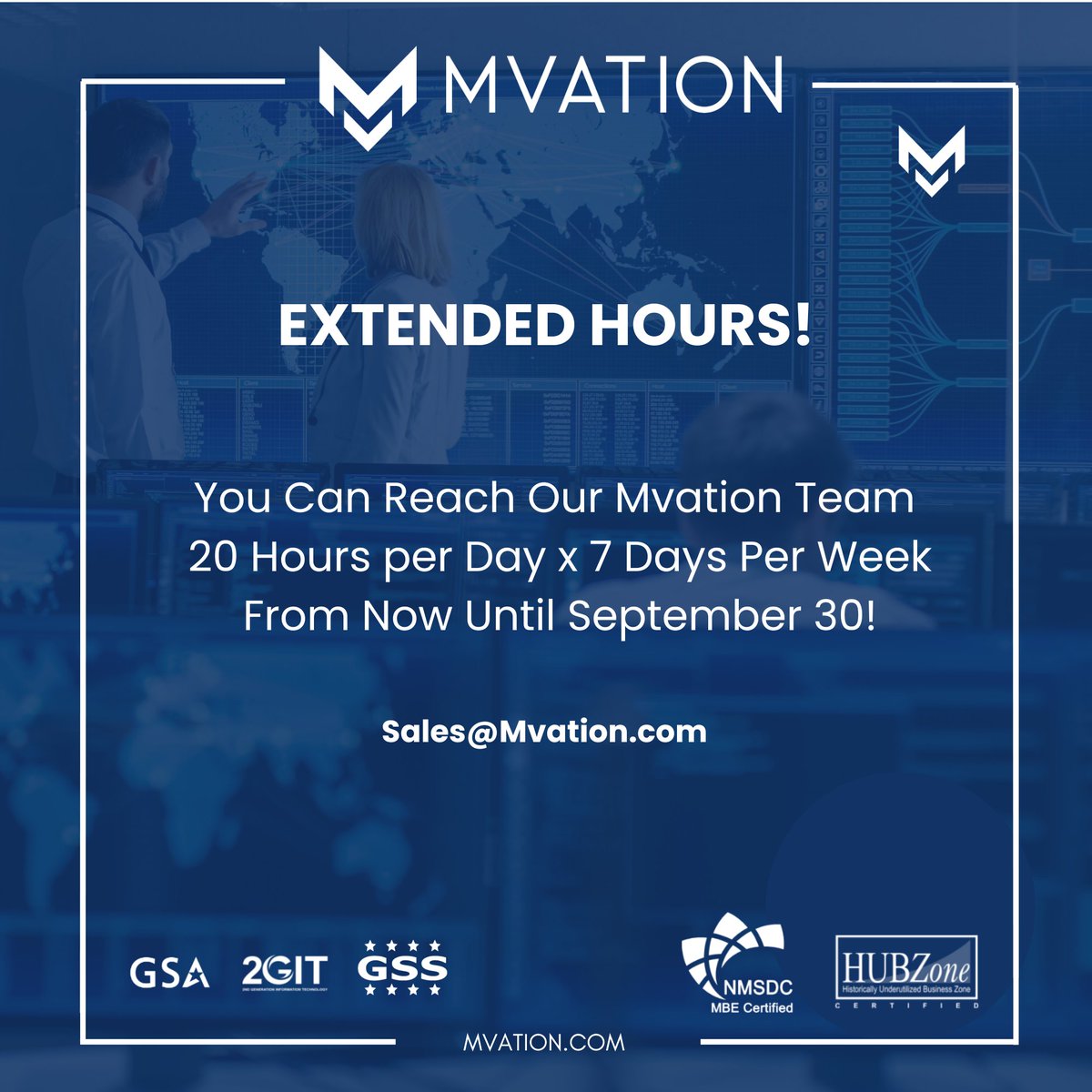 MvationInc's tweet image. #Federalbuyingseason #ITReseller #September #fiscalend