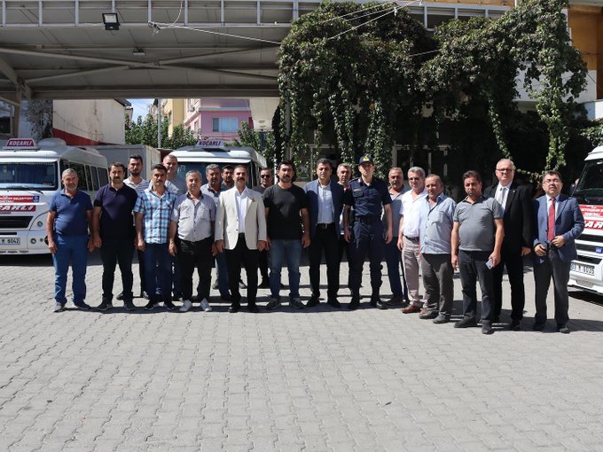 Kaymakam Taşkin Minibüs Şoförleriyle Buluştu