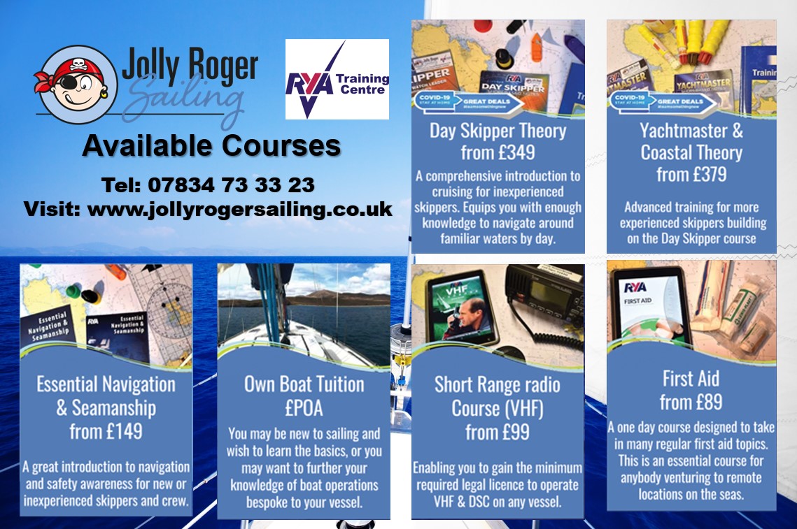 Jolly Roger Sailing RYA Sailing School tweet media