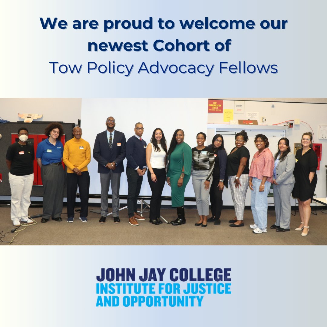 We’re thrilled to welcome Cohort 11 of the Tow Policy Advocacy Fellowship! A huge thank you to The Tow Foundation @Towfdn for partnering with us on this impactful program. Our fellows are ready to gain hands-on experience with top advocacy organizations!  #TowPolicyAdvocacy