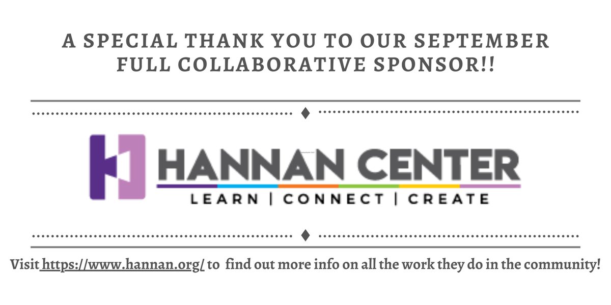 semisrc's tweet photo. We want to thank the sponsor of our September Full Collaborative Meeting, Hannan Center, for having us in their beautiful space. Please visit their website to learn about all they do in the community!
#HannanCenter
#SRC
#SeniorRegionalCollaborative
#SeniorStrong https://t.co/VUTNQAU33e