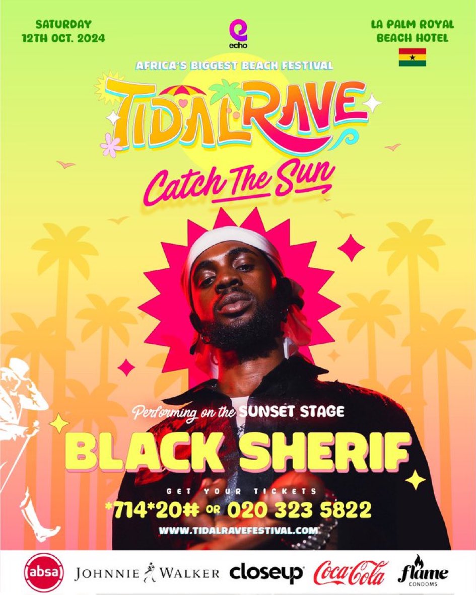 Simatwasthere's tweet photo. Iron BOY is coming to the biggest beach festival in Africa sunset this October 12 at La Palm Beach.. come experience KK on Tidal Rave sunset stage 

Absa Ignition also gonna be around for you all!  @AbsaGhana #Absaghana #absaxTidalRave #AbsaIgnition @tidalravefest #MGHyper😎 https://t.co/yYUpRiz6L7