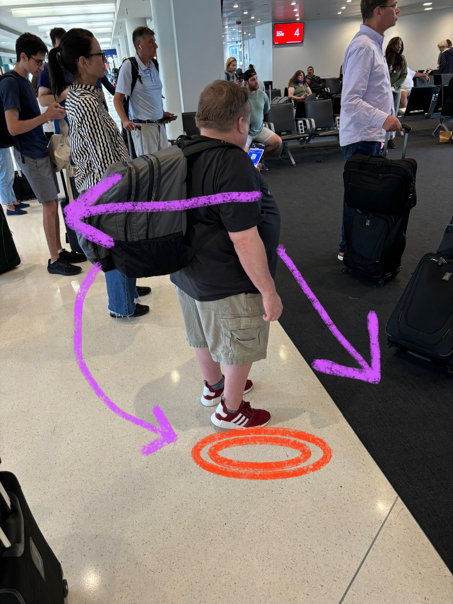 Human backpack hotsell