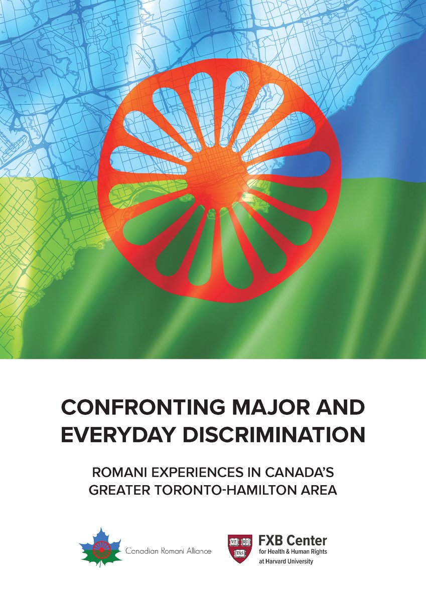 📣New Report! In collaboration with the <a href="/CanadianRomaAll/">CanadianRomaAlliance</a>, we have published a study measuring major and everyday discrimination experienced by Romani individuals in Canada's Greater Toronto-Hamilton area.
Full report ➡️hsph.me/Roma-Canada
More info➡️ tinyurl.com/2887f7tt