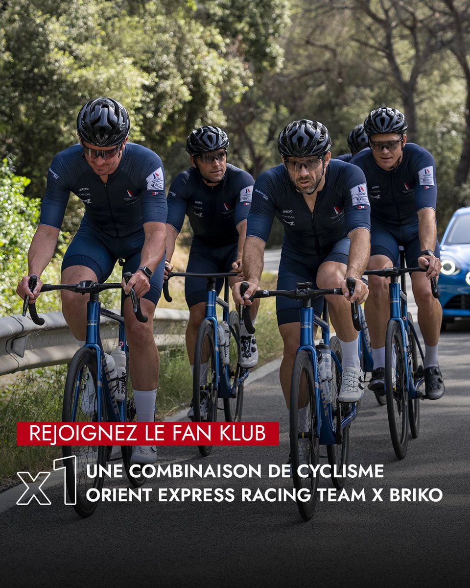 🎁 Nouveau challenge sur le Fan Klub !
🚴‍♂️ Tentez de remporter une combinaison de cyclisme OERT x Briko ! C’est la tenue portée par les cyclors français sur l’eau et à terre lors de leurs entraînements pour la 37e <a href="/americascup/">americascup</a> 💪
🎟️ Pour participer ‣ bit.ly/FanKlub