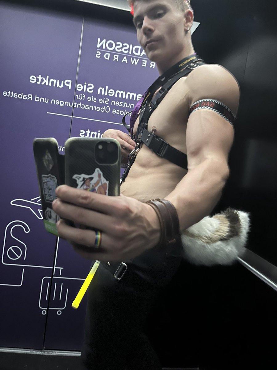 XxsultanDK's tweet image. To all the people I bought something from at DD at #Eurofurence 

I absolutely love the tail so much I can’t find you on socials so text me plz so I can tag you the same with the harness 

@AwruffGear had the most amazing collar. I just don’t know how to wear it so it’s on my arm