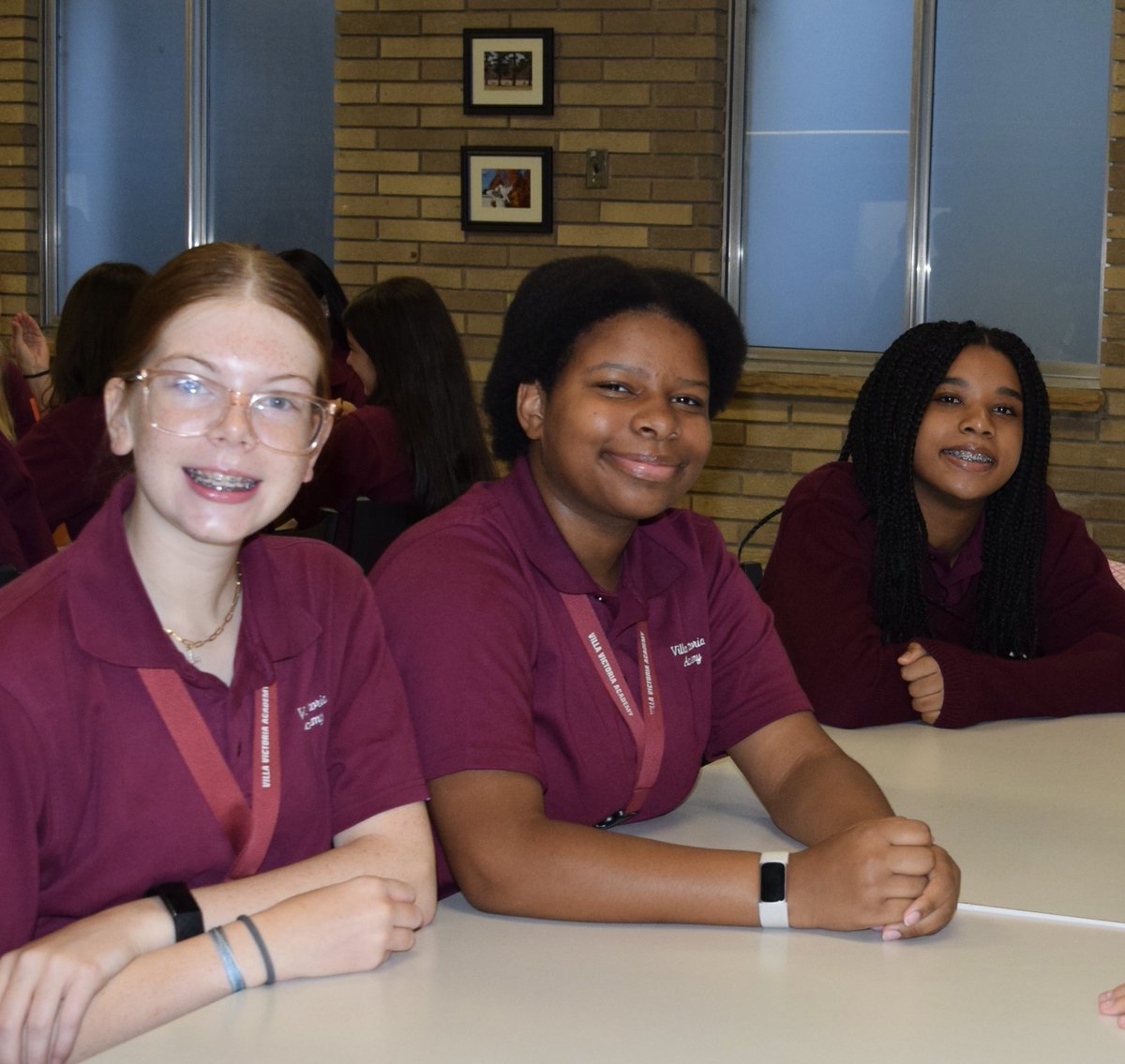 Our middle school students are ready for another week at VVA! 😀 (Reminder that our Villa Back to School night and Parent Alliance sponsored picnic are Wednesday this week. No school Friday for students due to Faculty Retreat). ✝️