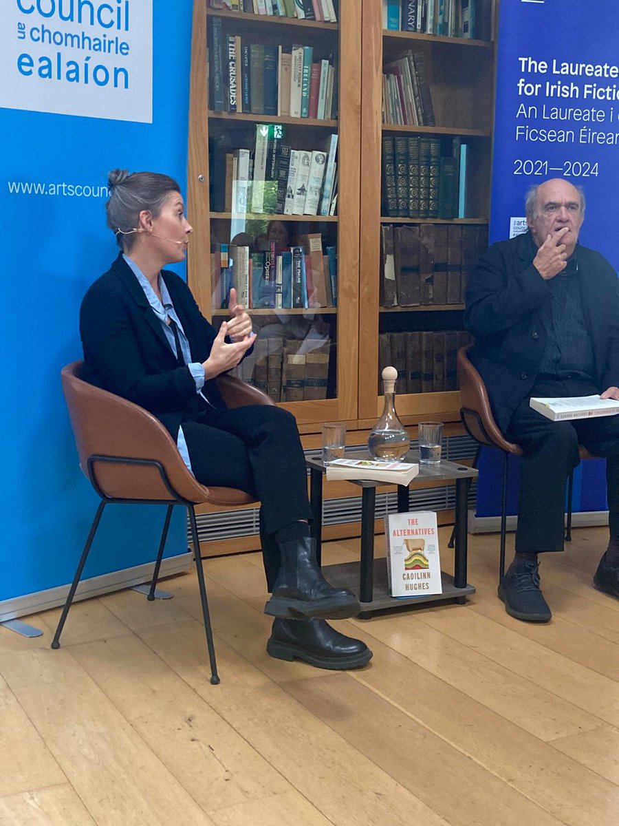 Caoilinn Hughes (@caoilinnhughes) on Twitter photo Big honour to be interviewed by Colm Tóibín for his <a href="/LaureateFiction/">The Laureate for Irish Fiction</a> Art of Reading Bookclub. The Fiction Laureate going to libraries all over the country to interview early & mid career writers is such a generous, inspired program.
🙏🏻 @Longfordlibrary <a href="/artscouncil_ie/">The Arts Council / An Chomhairle Ealaíon</a> Big honour to be interviewed by Colm Tóibín for his <a href="/LaureateFiction/">The Laureate for Irish Fiction</a> Art of Reading Bookclub. The Fiction Laureate going to libraries all over the country to interview early & mid career writers is such a generous, inspired program.
🙏🏻 @Longfordlibrary <a href="/artscouncil_ie/">The Arts Council / An Chomhairle Ealaíon</a>