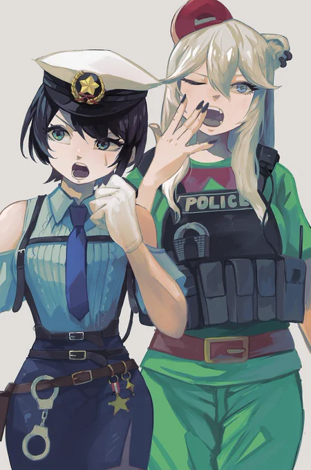 署長&副署長#プロテインザスバル#ししらーと 