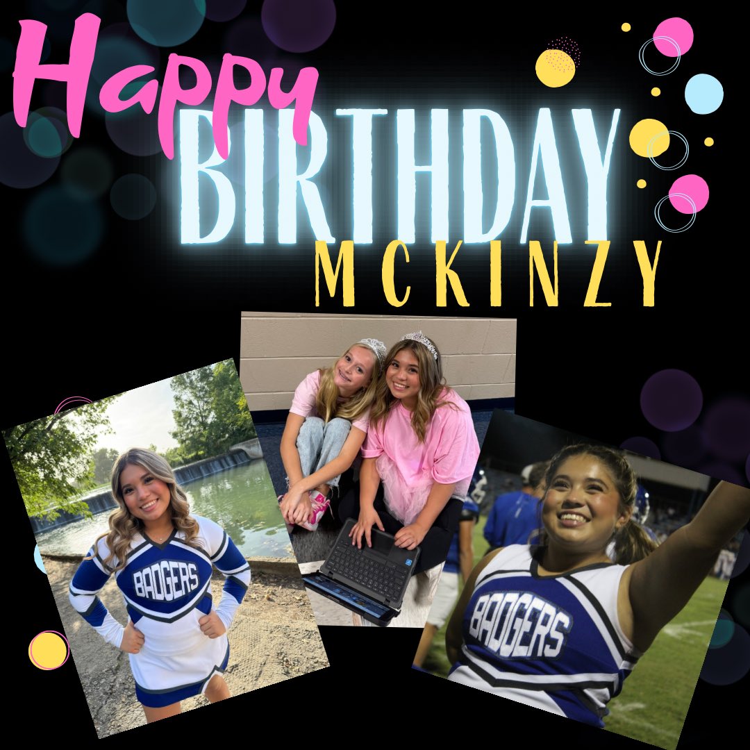Happy Birthday Kinzy!! 🥳 We hope you have an amazing day! 🎉🩷