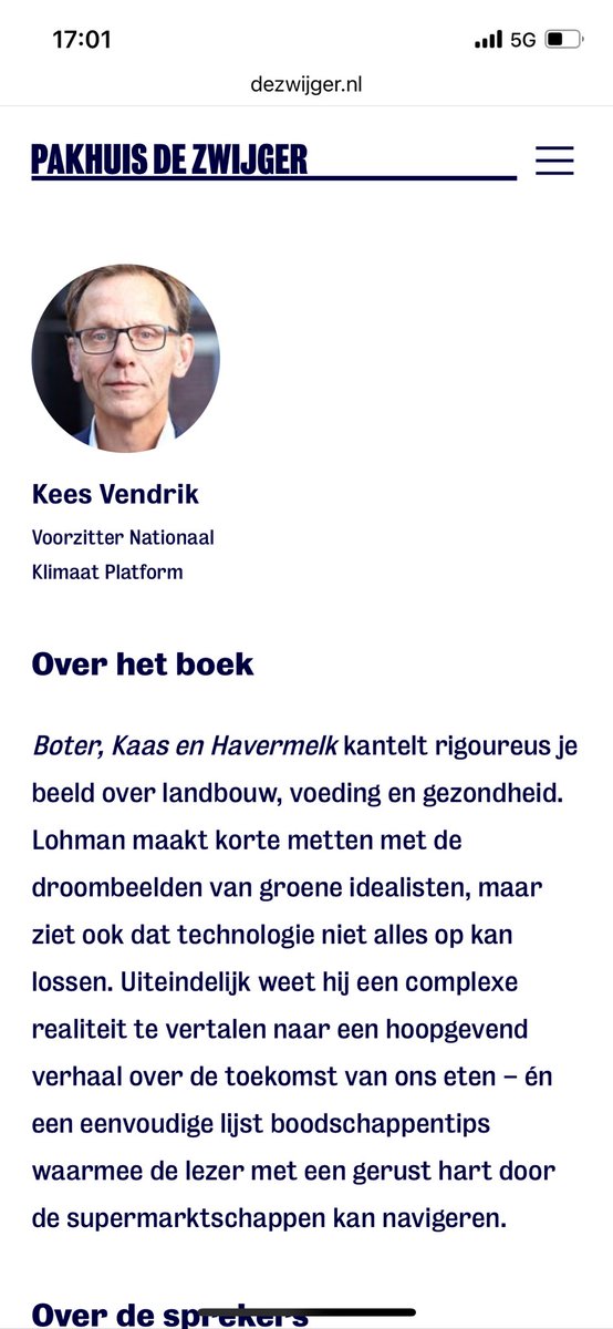 Deze vrijdag, de boekpresentatie van Boter, kaas en havermelk in <a href="/De_Zwijger/">Pakhuis de Zwijger</a> 📚 dezwijger.nl/programma/bote…