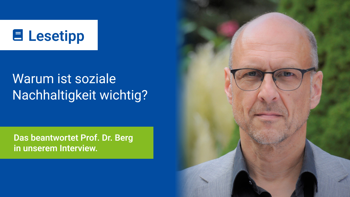 📰 Lesetipp: Warum ist soziale Nachhaltigkeit wichtig? 🤔 Das erklärt Dr. Christian Berg, Honorar-Professor für Nachhaltigkeit und Globaler Wandel an der TU Clausthal. Hier geht es zum kompletten Interview 👉️ nrwbank.de/de/info-und-se… 📲