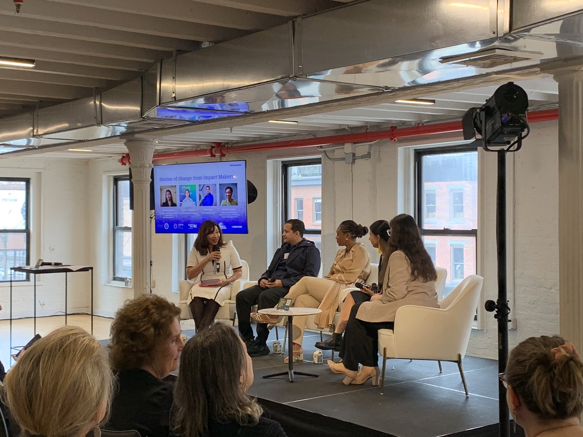 At #ClimateWeekNYC with <a href="/ArpadaraiNigar/">Nigar Arpadarai</a> launching her campaigns for <a href="/COP29_AZ/">COP29 Azerbaijan</a>. #impactmakers and #climate resilient #SMEs. Only through our collective action can we advance the solutions needed to achieve the Paris Agreement. #ClimateFinance #ClimateWeek