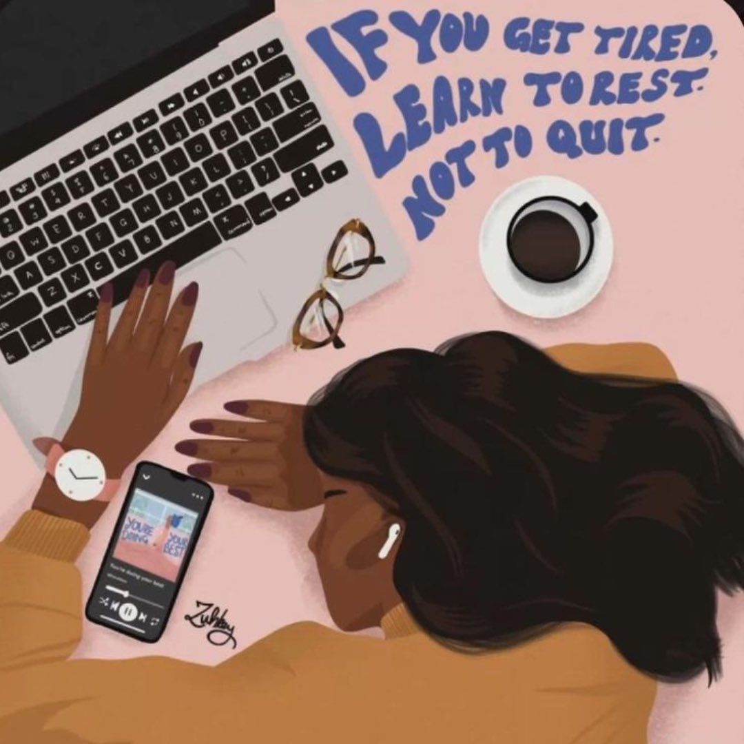Feeling a little tired as you head into the week? Remember, it’s okay to pause and recharge—just don’t give up! Sometimes rest is exactly what you need to keep going strong. You got this!! ✨