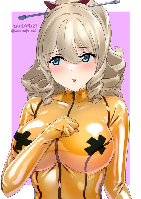 #艦これ版深夜の真剣お絵描き60分一本勝負 
#艦これ版真剣お絵描き60分一本勝負_20240923 
旗風トランスラバースーツmode 