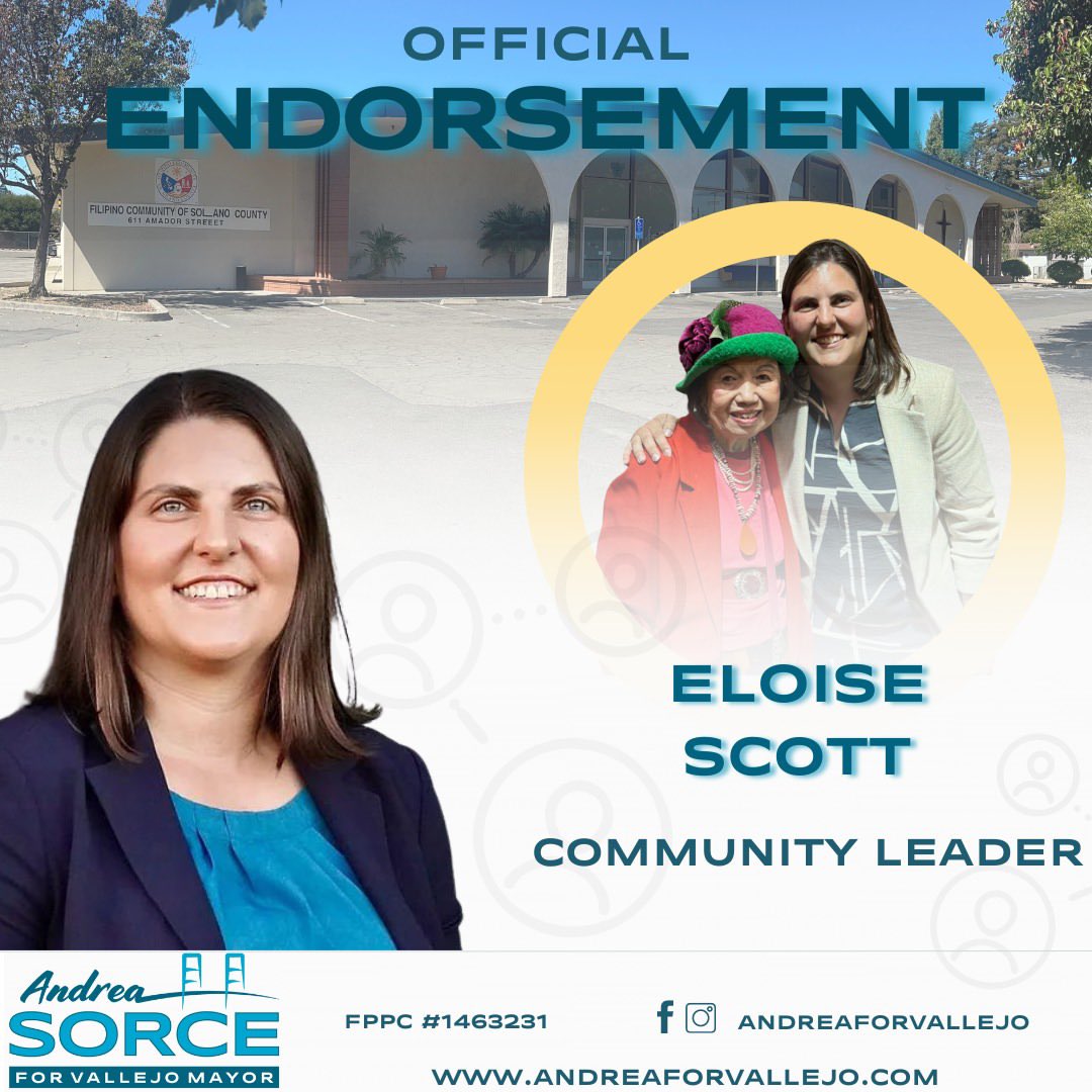 Andrea Sorce for Vallejo Mayor (@Andrea4Vallejo) / Posts / X