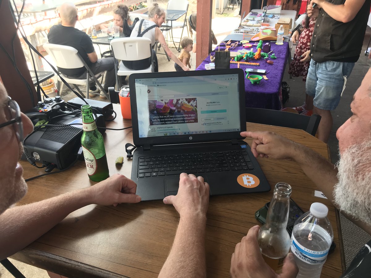 BitcoinPartyKC's tweet image. Thanks @GeyserFund for making projects happen globally! 🌍 Your support at Bitcoin Block Party in Kansas City was inspiring. Let&apos;s keep the momentum going - join the next project and be part of the change! #GeyserFund #Community #ProjectFunding