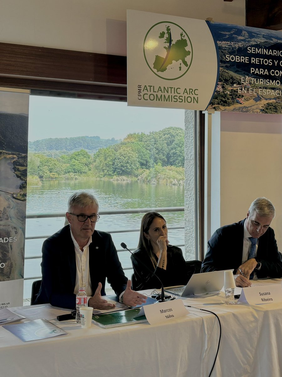 Atlantic Arc (CPMR) (@atlantic_arc) on Twitter photo Follow-up of the #AACTourism Seminar on 20.09 ➡️ Michel Durrieu (<a href="/NvelleAquitaine/">Nouvelle-Aquitaine</a>) highlighted the need to manage tourist flows in areas like the French Basque Country & Arcachon. Marcos Niño (<a href="/GobAsturias/">Principado de Asturias</a>) presents regional efforts on Biosphere reserve.
#SustainableTourism Follow-up of the #AACTourism Seminar on 20.09 ➡️ Michel Durrieu (<a href="/NvelleAquitaine/">Nouvelle-Aquitaine</a>) highlighted the need to manage tourist flows in areas like the French Basque Country & Arcachon. Marcos Niño (<a href="/GobAsturias/">Principado de Asturias</a>) presents regional efforts on Biosphere reserve.
#SustainableTourism
