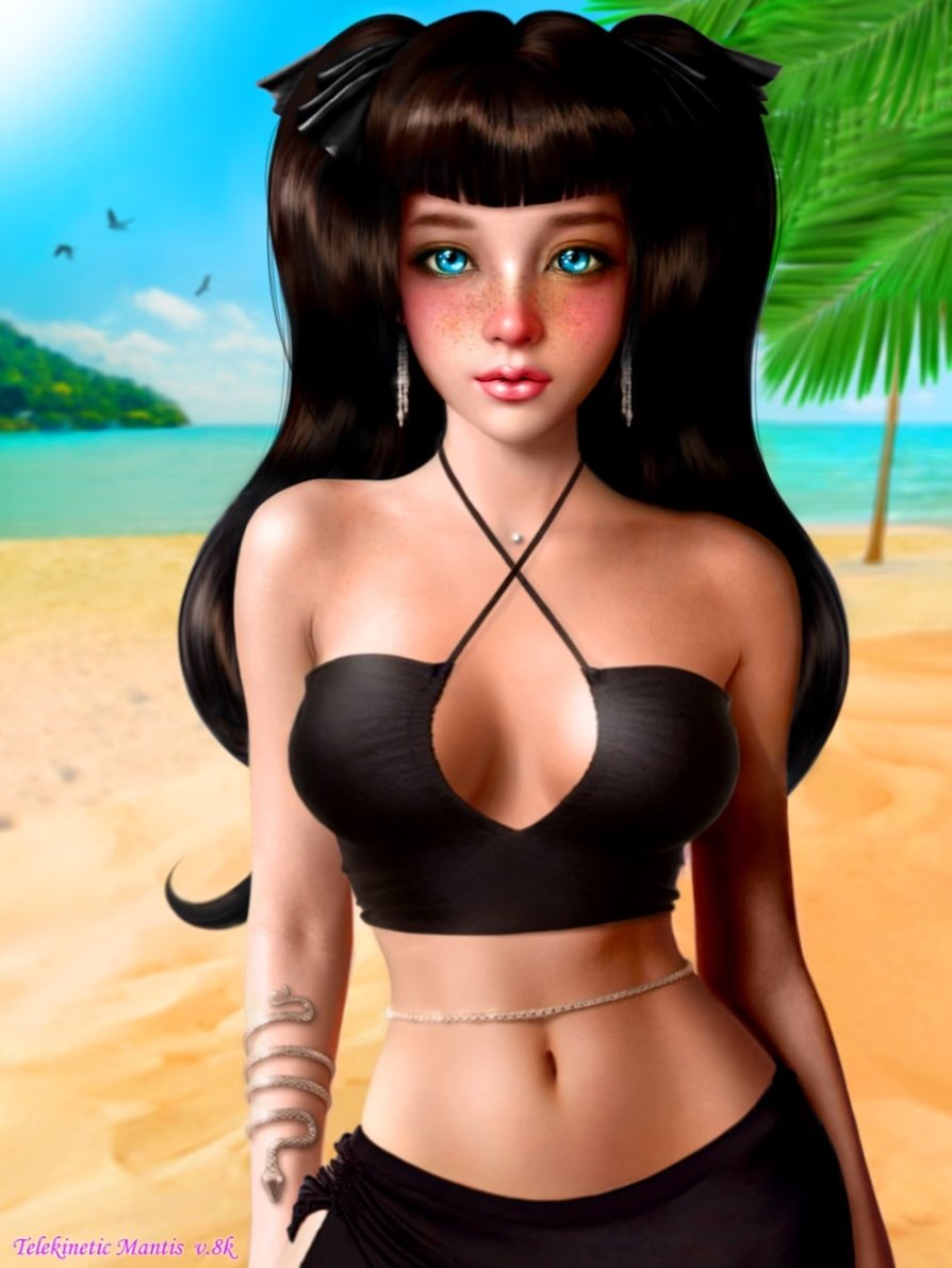 I'll be giving away this piece (Mantis on the Beach #67) to one person. 
How to participate
👤follow me
♥️&amp;♻️like this post,&amp; repost it.
⚠️ If the number of reposts exceeds 100, I'll giveaway to 2 people. exceed 200, I'll 3 people. 
Deadline
⌛ 11 PM (JST) on September 26th.