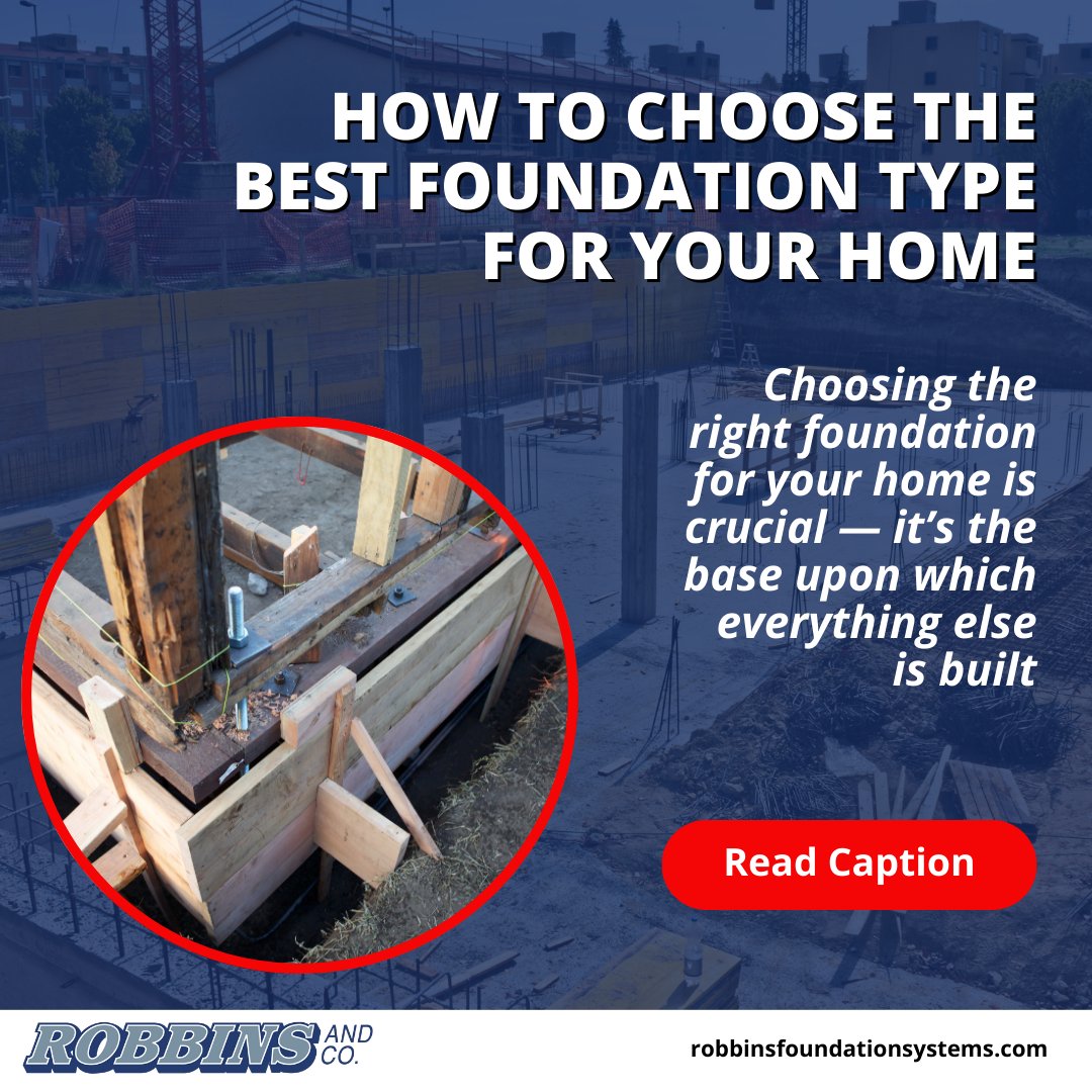 RobbinsandCo's tweet image. Your home’s foundation is crucial - think about budget, long-term use, and site conditions.

Slabs are budget-friendly, while basements offer more flexibility. 

Need advice? Contact us!

🌐 robbinsfoundationsystems.com/contact-us

#foundationstabilization #drainagesolutions #foundationtypes