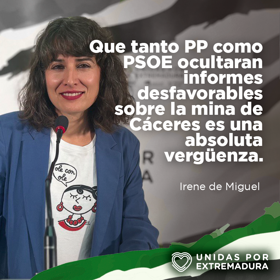 Unidasporext's tweet photo. 🚨Entre otros puntos los informes de urbanismo ocultados  por PP y PSOE hablan de cómo la mina afectaría negativamente al agua y al aire de Cáceres.

#NoALaMina

@Irenirima https://t.co/4yvsY5EszD
