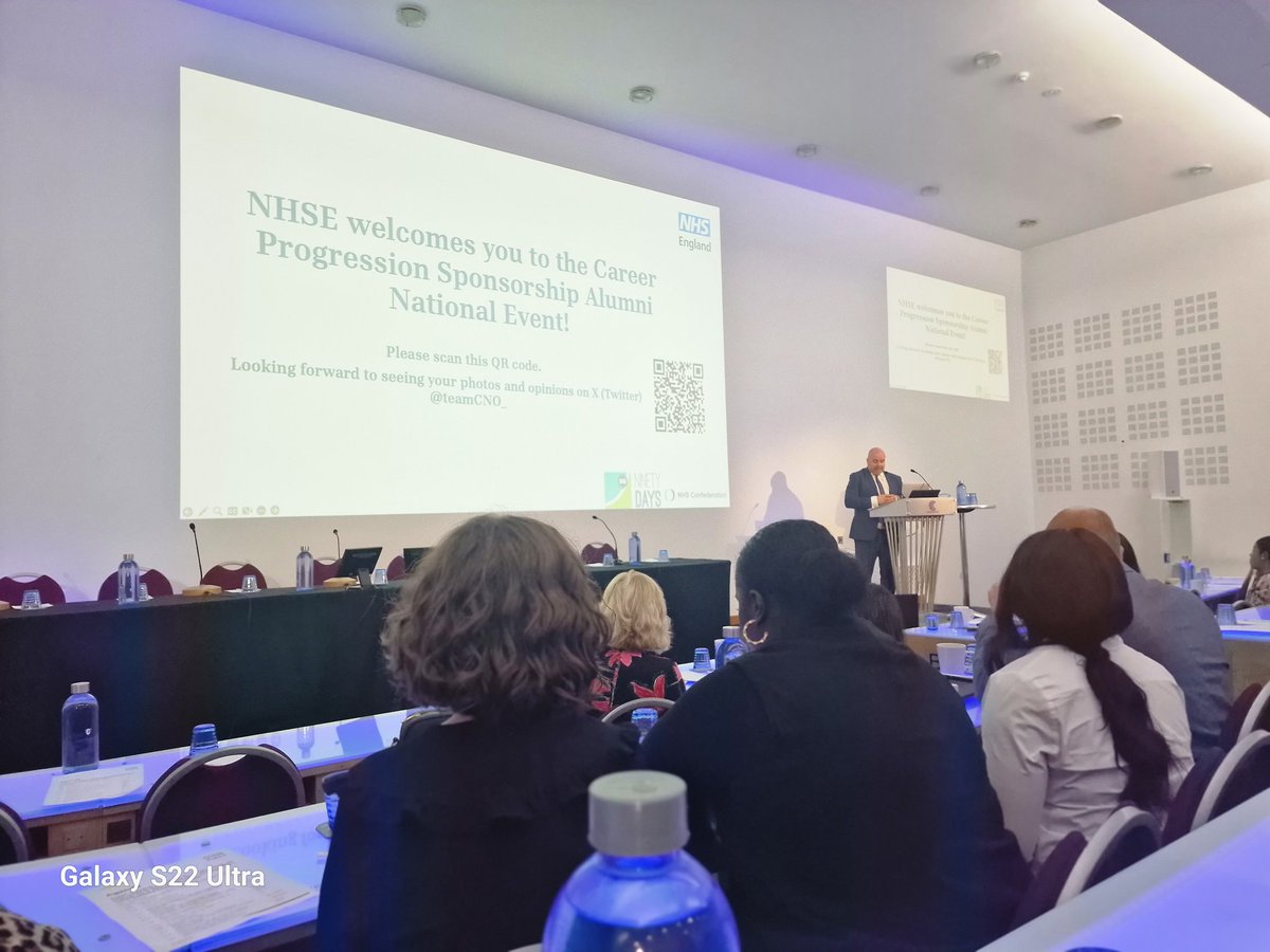 First on stage our new  Chief Nurse for England sharing his first 100 days with us all <a href="/CNOBME_SAG/">CNO CMidO_StrategyGrp</a> and new initiatives to continue making NHS an inclusive organisation <a href="/JenniferJSP37/">Jennifer Pearson</a> @NUHInstitute <a href="/Thercal/">Asha Day BEM</a> <a href="/NUHIntlPastoral/">NUH International Pastoral Care Team</a> <a href="/daljitathwal/">Daljit ਦਲਜੀਤ 🌈💙RGN RSCN RHV MBA Hon.Doc</a> <a href="/teamCNO_/">teamCNO 💙</a> <a href="/tim_guyler/">Tim Guyler 💙</a> <a href="/andy_callow/">Andy Callow</a>