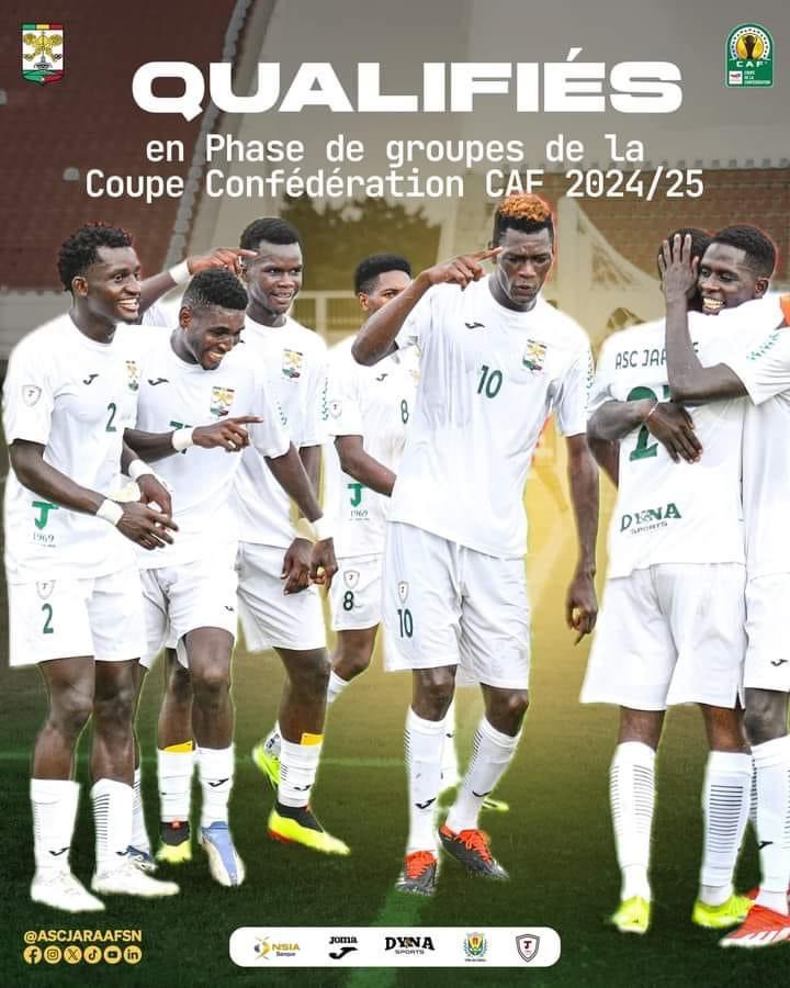 Moelhadji19's tweet photo. Suite à la qualif aux phases de groupes de la Coupe CAF du #Jaraaf de Dakar (3-0). Une qualif maitrisée dare dare par le club de la #Médina qui a fêté ses 55ans, il y’a 2 jours. A ce propos, j’ai écris #1article dans mon #blog: https://t.co/hhXmaFDe5l. Merci de lire/partager ! https://t.co/FdJ1cPnsXO