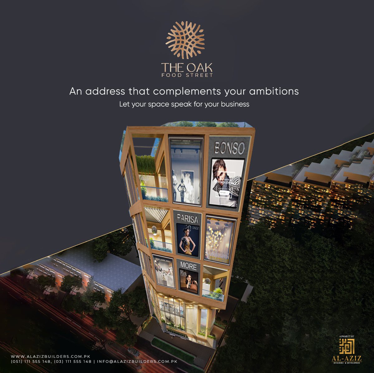 AlazizBuilders's tweet photo. Looking to elevate your business in a prime commercial hub? Look no further than ๐ง๐ต๐ฒ ๐ข๐ฎ๐ธ ๐๐ผ๐ผ๐ฑ ๐ฆ๐๐ฟ๐ฒ๐ฒ๐, a project by ๐๐น-๐๐๐ถ๐ ๐๐๐ถ๐น๐ฑ๐ฒ๐ฟ๐.
๐https://t.co/97bXUvusNS
๐ฑ0311 1555148
#AlazizBuilders #AlAzizDevelopers #TheOakFoodStreet #commercial #shop https://t.co/yMTAs5Remt