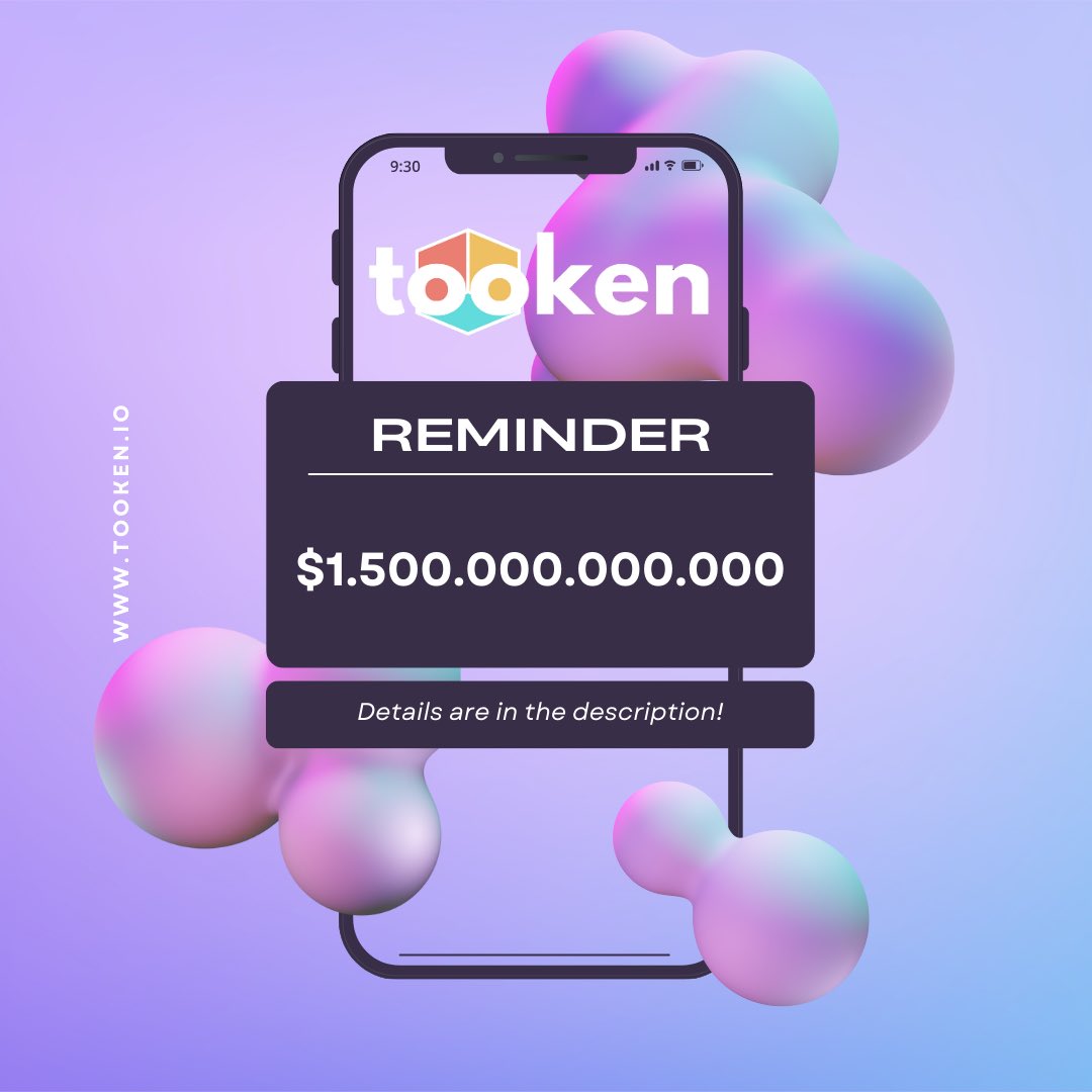 Tooken Technologies tweet media