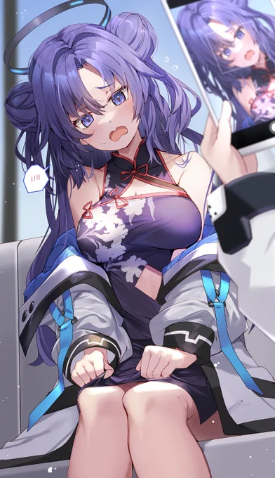 「こっちを向いて下さい。ユウカちゃん」#ブルアカ #BlueArchive 