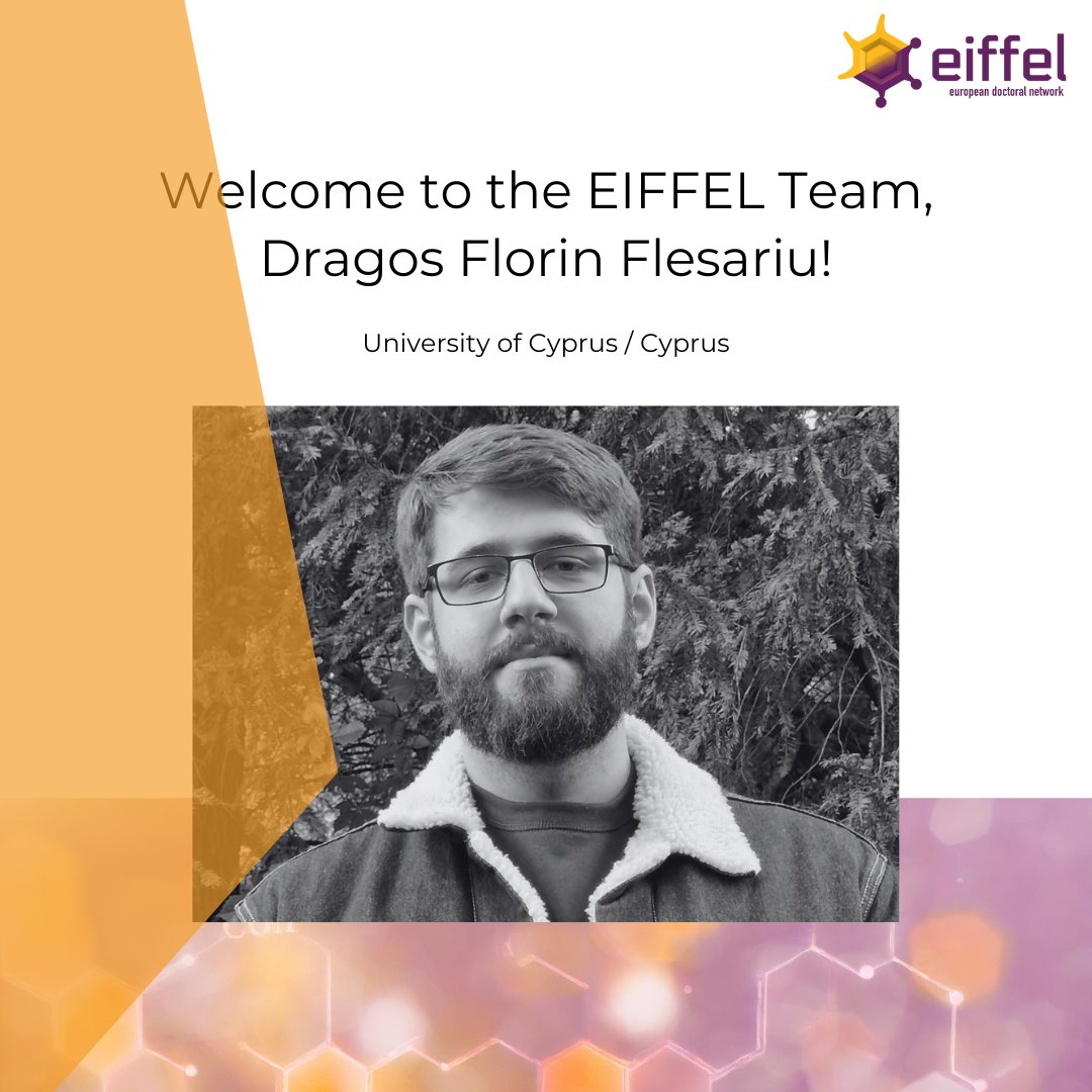 EiffelDN's tweet photo. We are very happy to welcome our next #EiffelDN #PhD fellow! Dragos Florin Flesariu will be working on the DC Project 10 at the University of Cyprus (Cyprus).

His project: 👉https://t.co/bfRBEfQoiM

@MSCActions @HorizonEU @REA_research #DN #OCS #phdlife #PhD @UCYOfficial https://t.co/SemBb0piTP