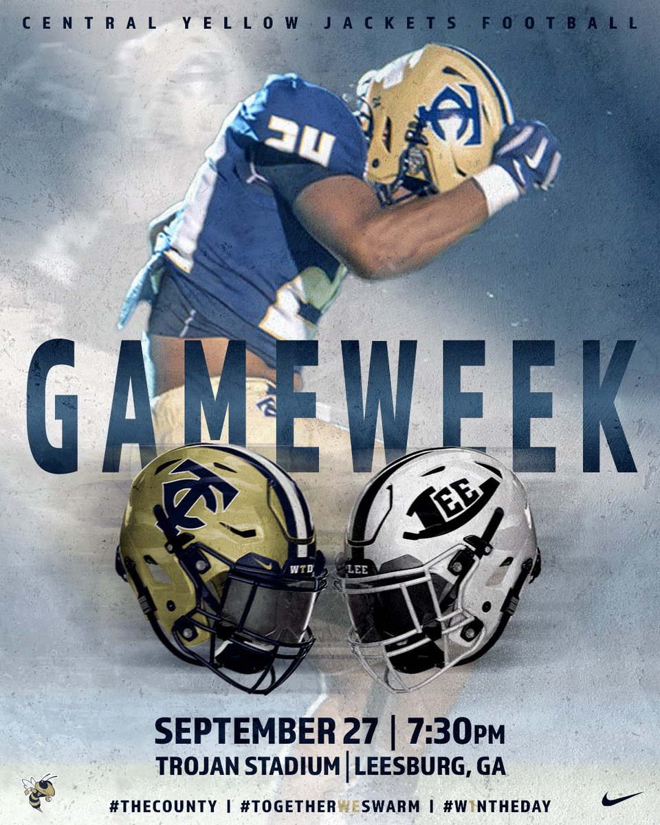 tcchsyjfootball's tweet photo. Itβs game week! This Friday night weβre headed to Leesburg for our region opener against Lee County. Kickoff is set for 7:30pm at Trojan Stadium. Be early, stay late and GET LOUD! #TheCounty #TogetherWeSwarm #W1NTHEDAY #BeatLee https://t.co/jCBZdh7RLK
