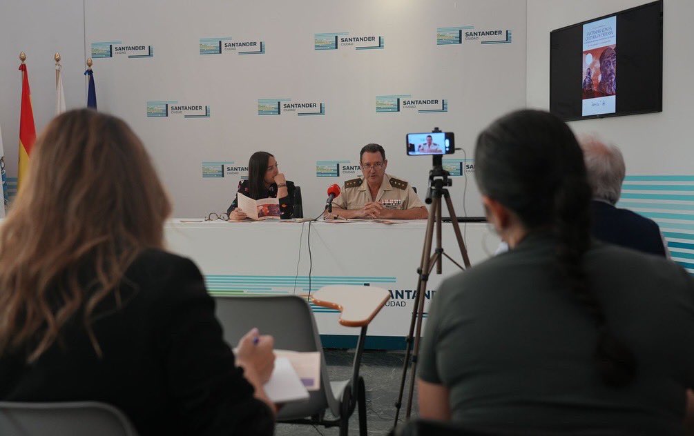 La contribución militar al conocimiento y al progreso centrará la IV edición del ciclo de conferencias ‘Santander con la cultura de Defensa’, que organizan el Ayuntamiento de Santander y la Delegación de Defensa en Cantabria.
📍 Ateneo de Santander