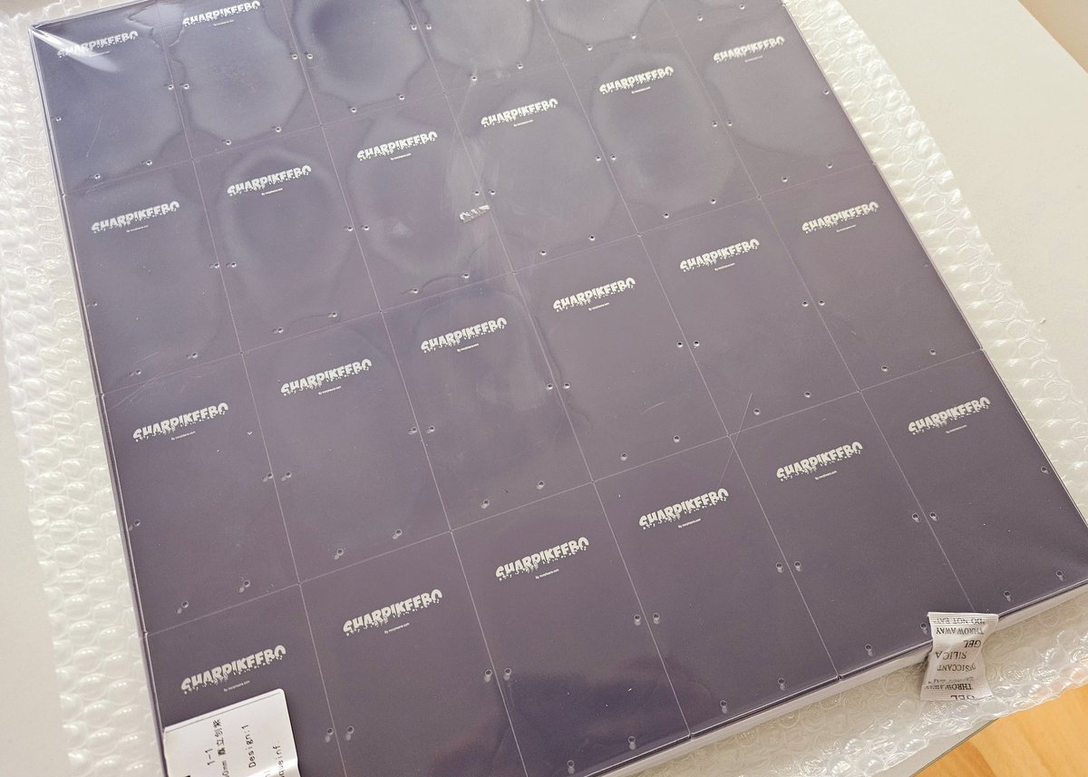 sulfuroid's tweet photo. Last backs of #sharpikeebo s arrived. Finnaly https://t.co/ivnhCGJchr