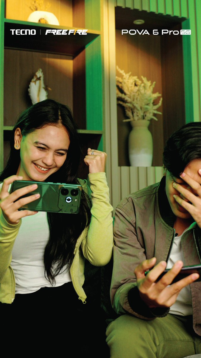 tecnoindonesia's tweet photo. Masih jaman punya HP main game sebentar tapi cepet panas? TECNO POVA 6 Pro 5G nih boss, boleh diadu!π
Dapatkan TECNO POVA 6 Pro 5G di Official Store TECNO dan Authorized Store.
https://t.co/Imi2RAjric
#PlayOnPOVA
#TECNOPOVA6Pro5G
#TECNOPOVASeries
#TECNOIndonesia https://t.co/4OIhO64egc