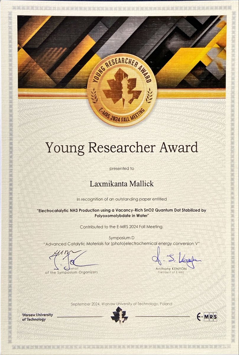 Laxmikanta Mallick, Ph.D. tweet media