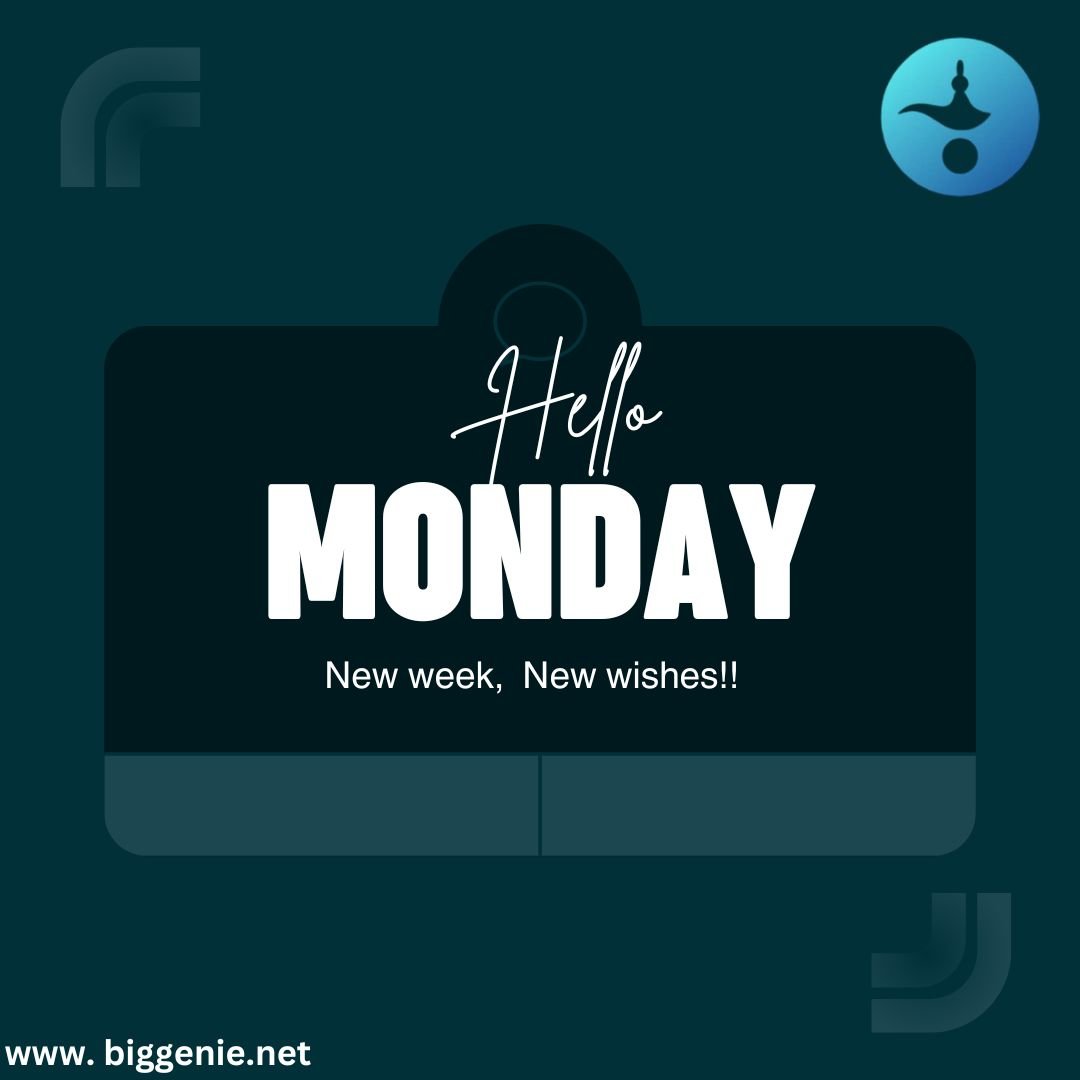biggenienet's tweet photo. Gm #BigGenie Fams!
It's a new week and time to make new moves. #MakeAwish today, then build it with the energy! 

#BigGenie #Cryptomotivation #Altseason #Airdrops https://t.co/3ZAlw6UkMx