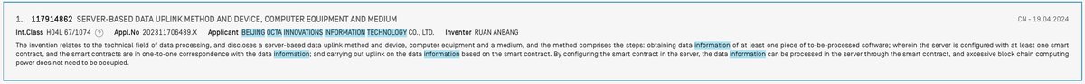 NoahhCrypto's tweet image. $TRIAS and it&apos;s parent company &apos;Octa Innovations&apos; continue to publish patents which will directly contribute to the #NetX ecosystem! 🔥 

If you took the time to read through the patent&apos;s you would be able to see the magnitude in which the technology will serve! @triaslab 🚀 📈