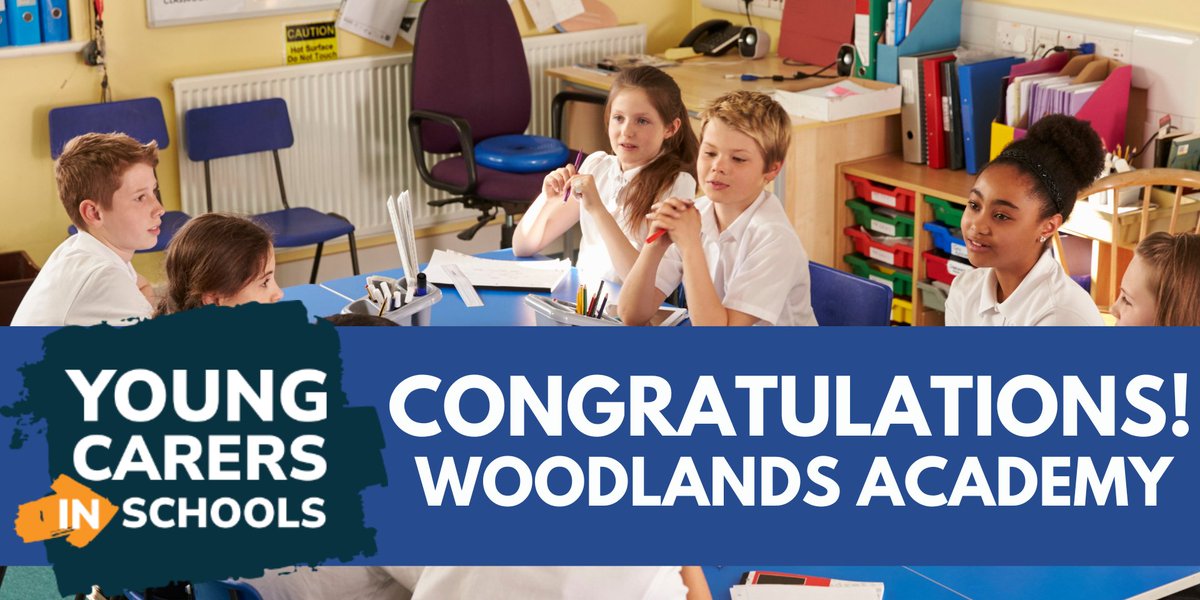 Congratulations to Bristol Woodlands Academy for achieving the Young Carers in schools award! 

Young carers face serious challenges in their education, and we aim to work with schools like woodlands academy to remove barriers to success!

#youngcarers #bristolschools