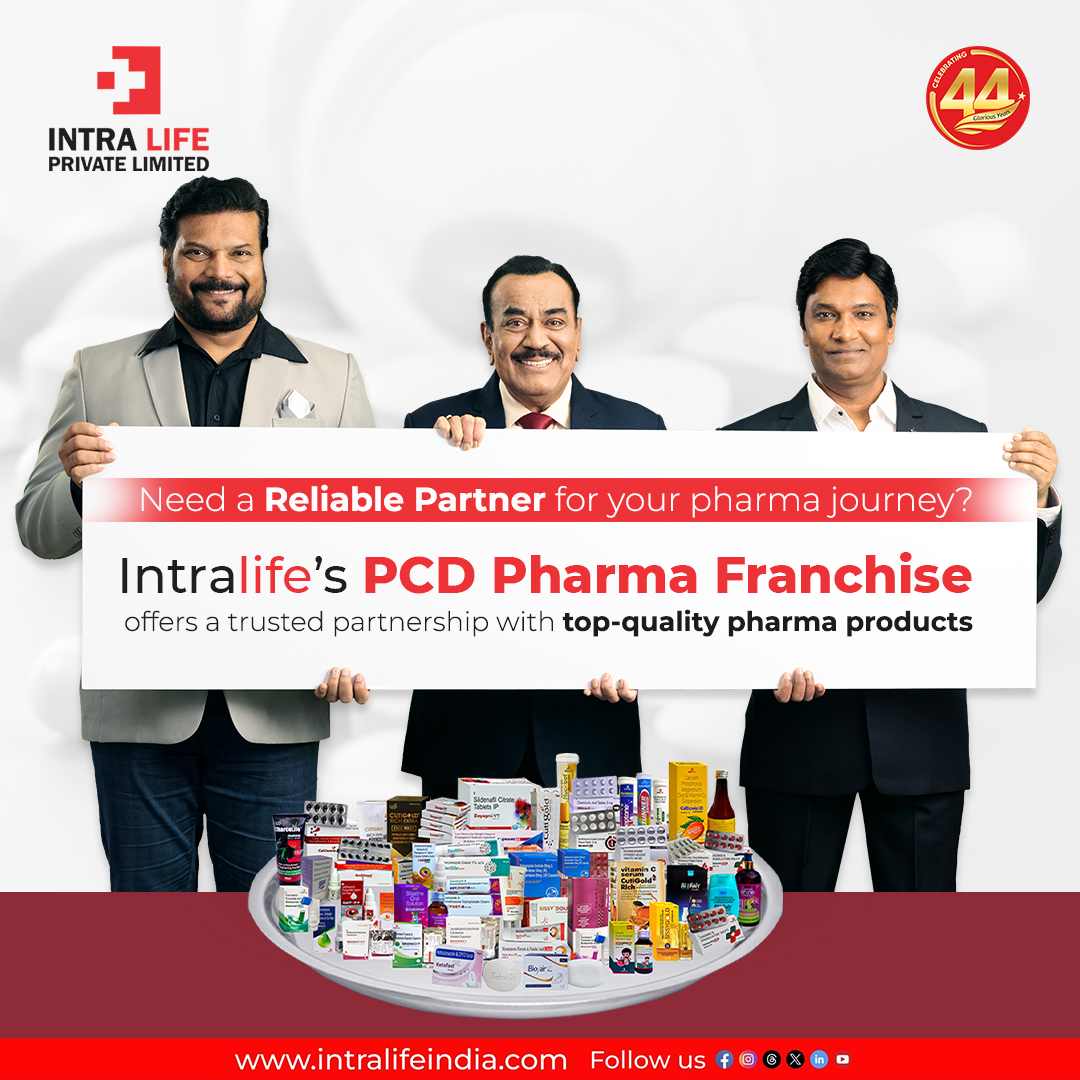 IntralifeI's tweet image. 🤝 Ready to embark on your #pharma journey? 

Partner with #Intralife’s #PCDFranchise for a reliable and trusted alliance! 🌟 Together, we’ll deliver top-quality #pharmaproducts that make a difference. 

Let’s grow your business! 💊✨

📞 +91-9831149528
🌐 intralifeindia.com