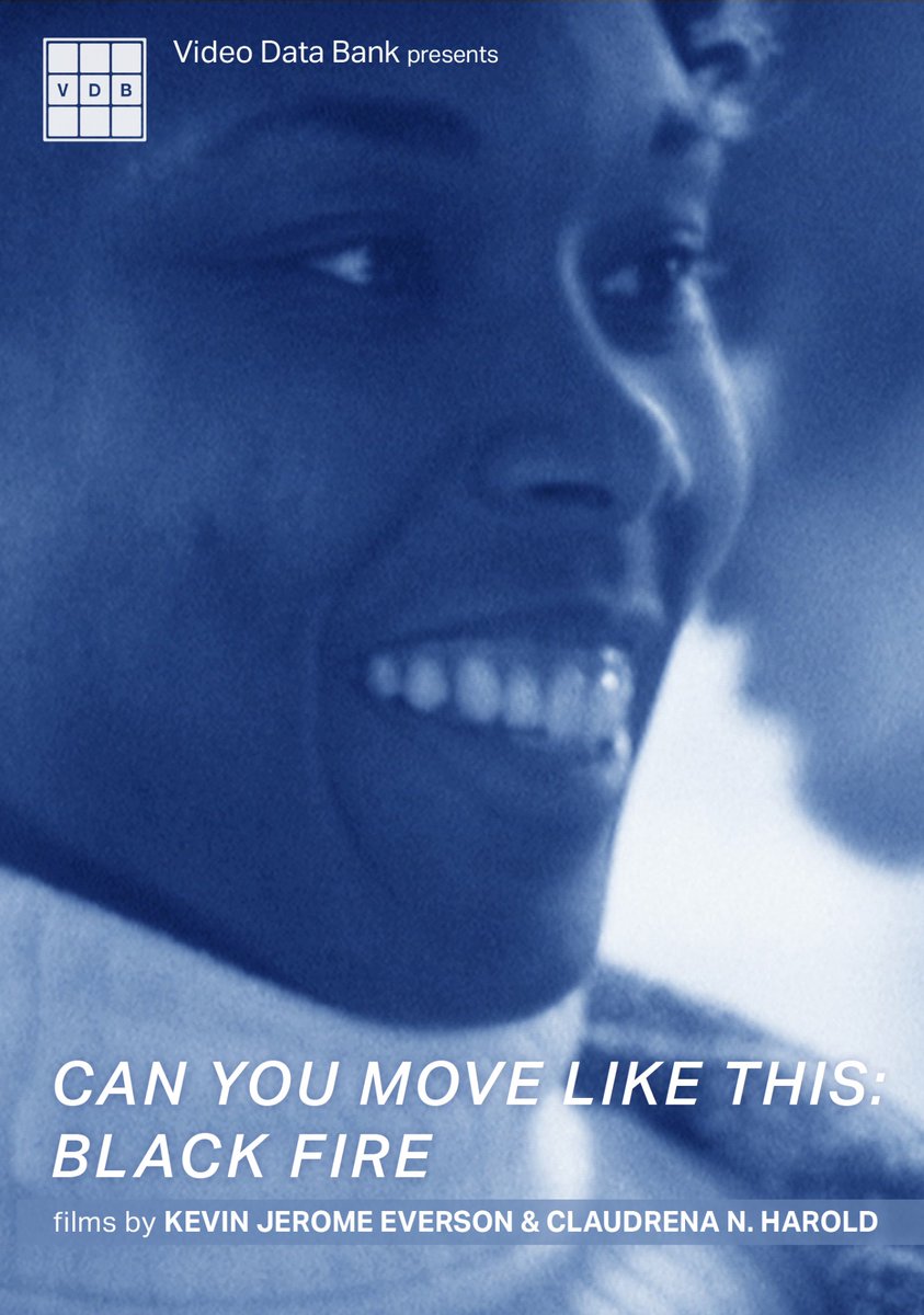 Excited to have our work included in Video Data Bank’s amazing collection. Now available for educational purchase (DVD/blu-ray), Can You Move Like This: Black Fire films by Kevin Jerome Everson and Claudrena Harold consists of eleven short form works produced between 2013-2023.