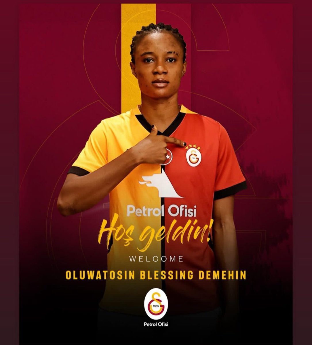 tosindemehin's tweet image. Grateful beyond measures 🙏🙏
A new chapter has begin @kadinfutbolgs @galatasarayen 
#itcanonlygetbetter 
#trusttheprocess 
#believeinyourself