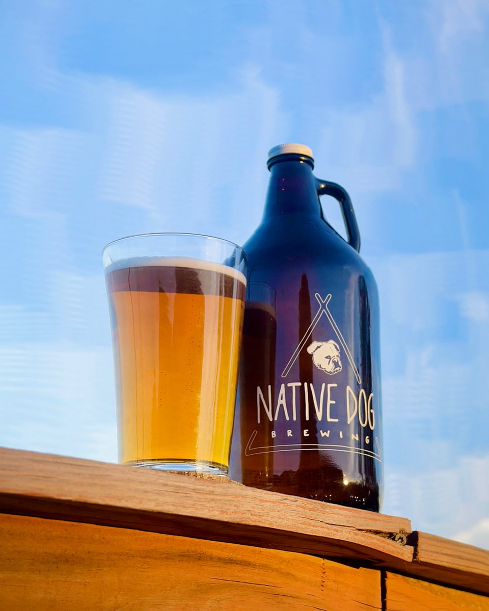 nativedogbrew's tweet photo. A gorgeous day calls for a #NativeDog brew…🌤️🍺😎
Taproom open Sunday 2-8PM➡️ Growlers & 4-pack cans available to go🍺
#sunday #sundayfunday #sundayvibes
#weekend #patio #gorgeous #september
#fall #patioseason #patiovibes https://t.co/7pETFUJWkD