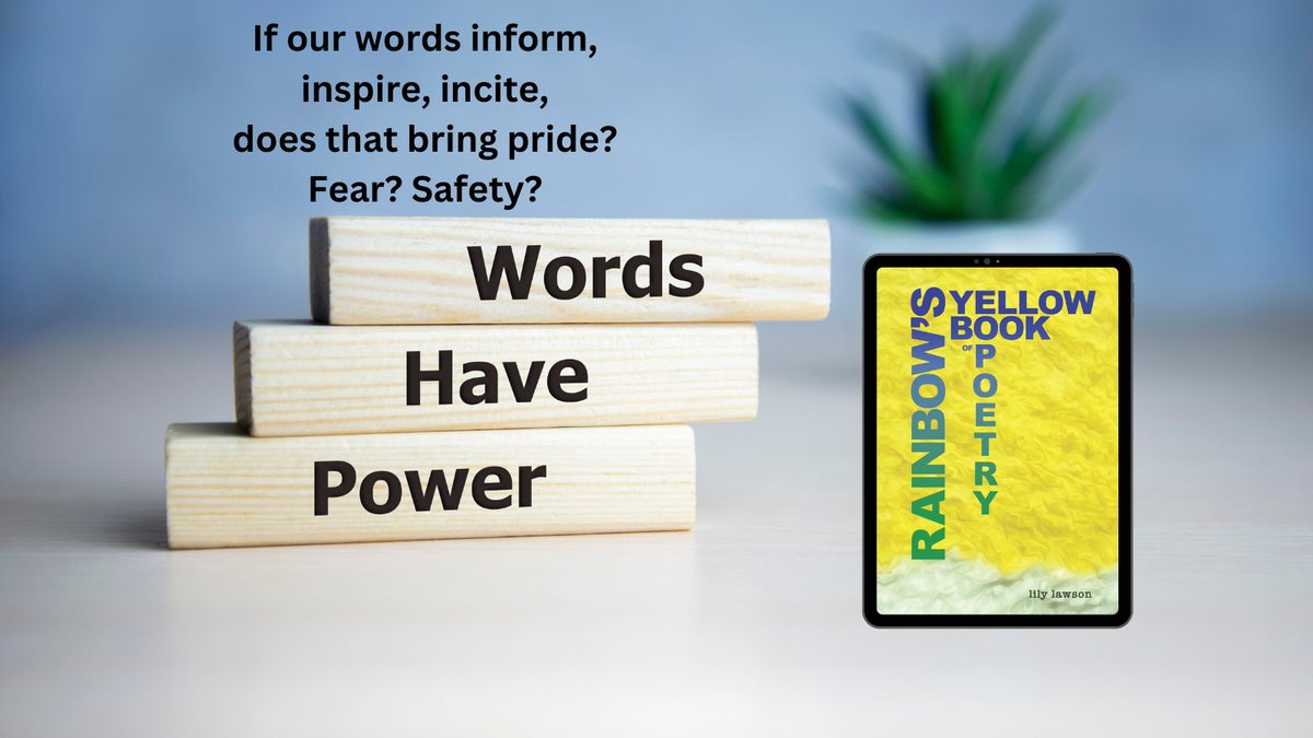 mybook.to/RainbowsYellow…
'If you have never read Lily's poetry, you are missing out.'

Out tomorrow from #99cents or #free on #KindleUnlimited 

#kindlebook #September2024 #september24 
#newbookrelease #newbook #poetrycommunity #poetrytwitter #poetrylovers #poetry #poets #poetic